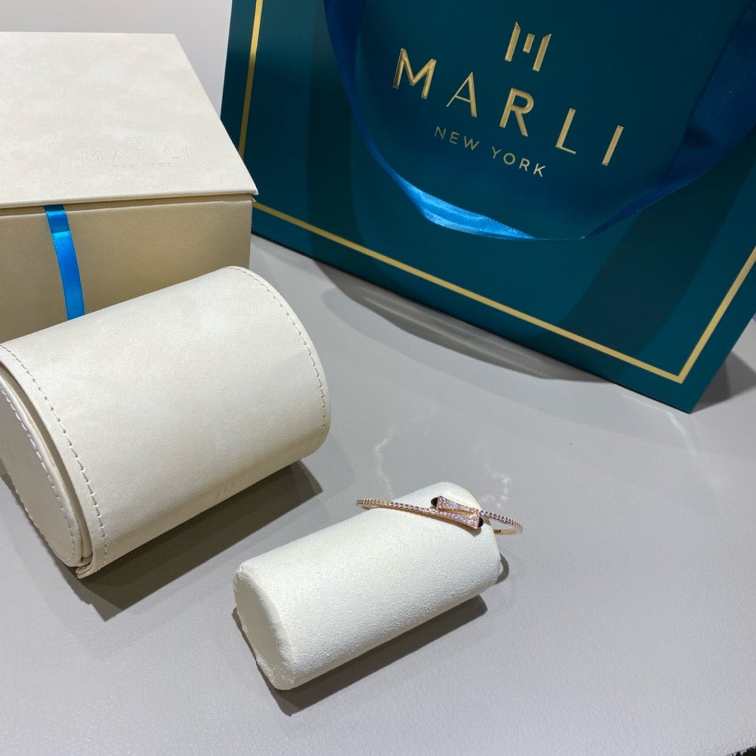 اسوارة مارلي ذهب عيار 18, الماس vvs1