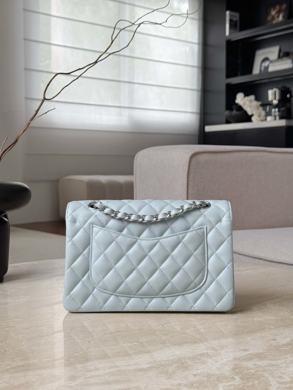 Cf23 Silver Hardware , Caviar # 4222