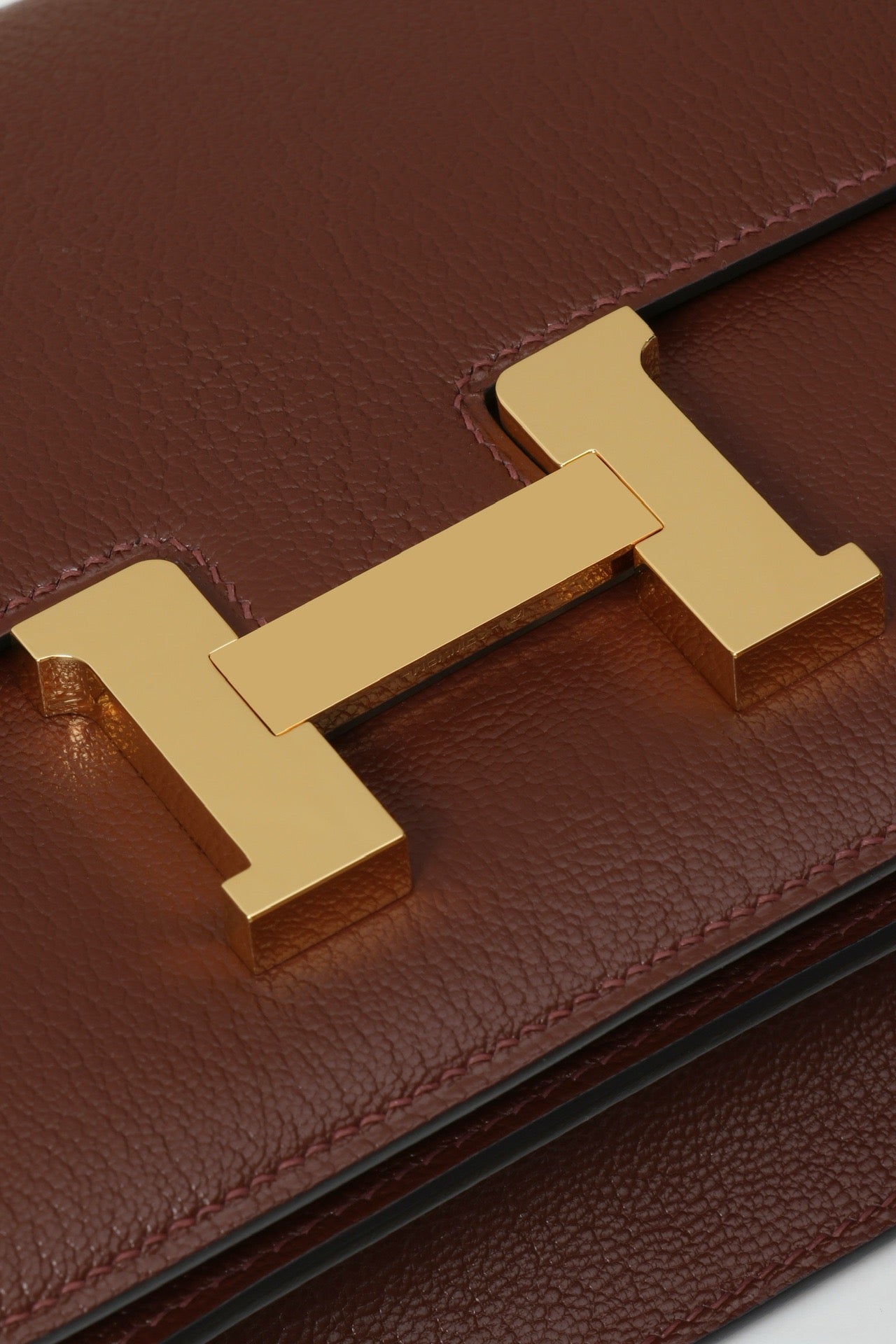 CJ19 19 cm ,  41 Havana / 46 Ebony Goatskin GHW #4346