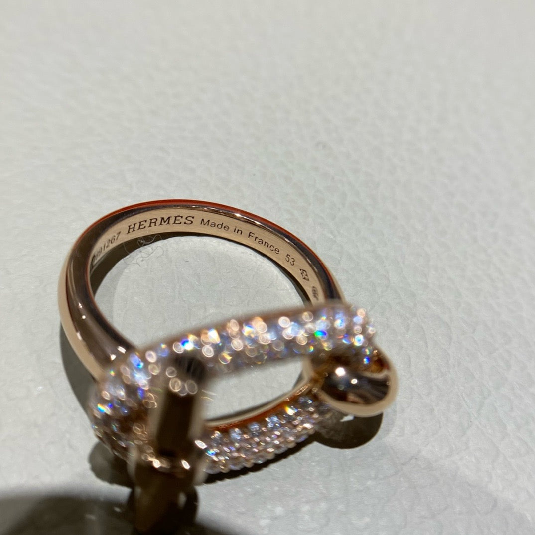 خاتم ايرميه ذهب عيار 18 , الماس vvs1