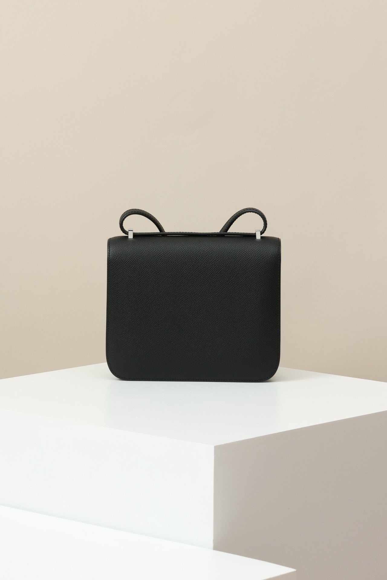 CJ19 19 cm , Black Epsom leather PHW #4295