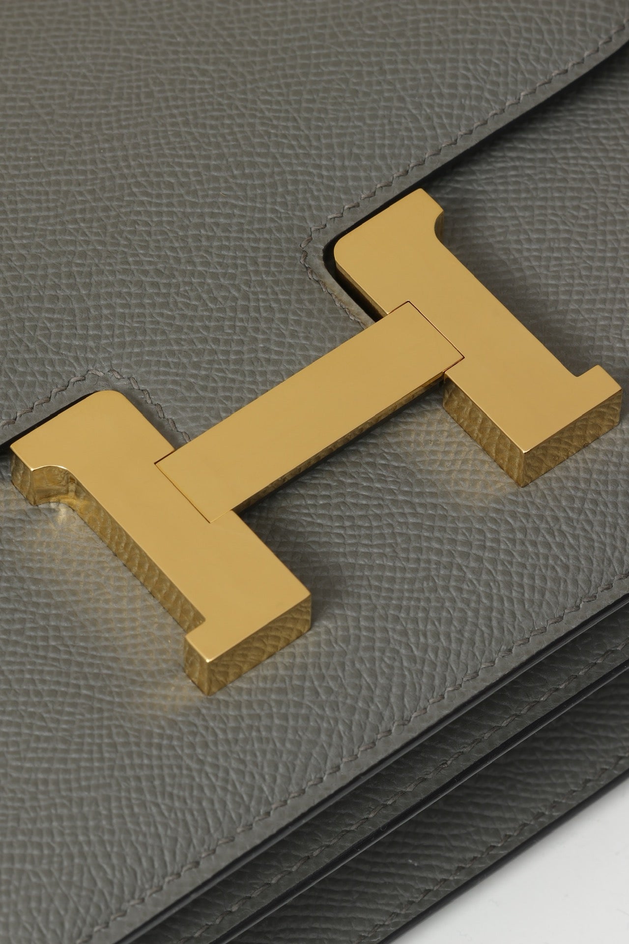 CJ19 19 cm , Cumulus Grey Epsom leather GHW #4334