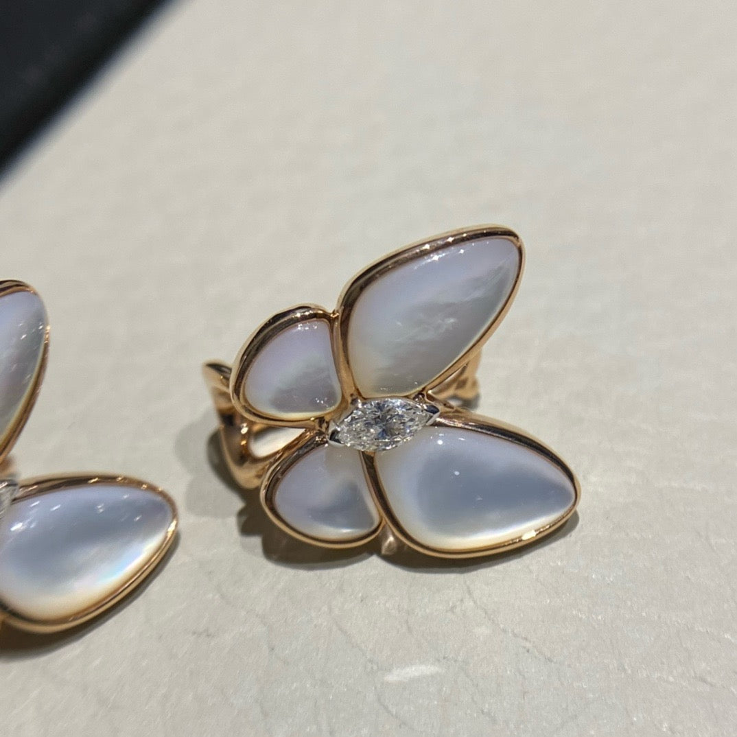 أقراط فان كليف ذهب عيار 18, ألماس vvs1