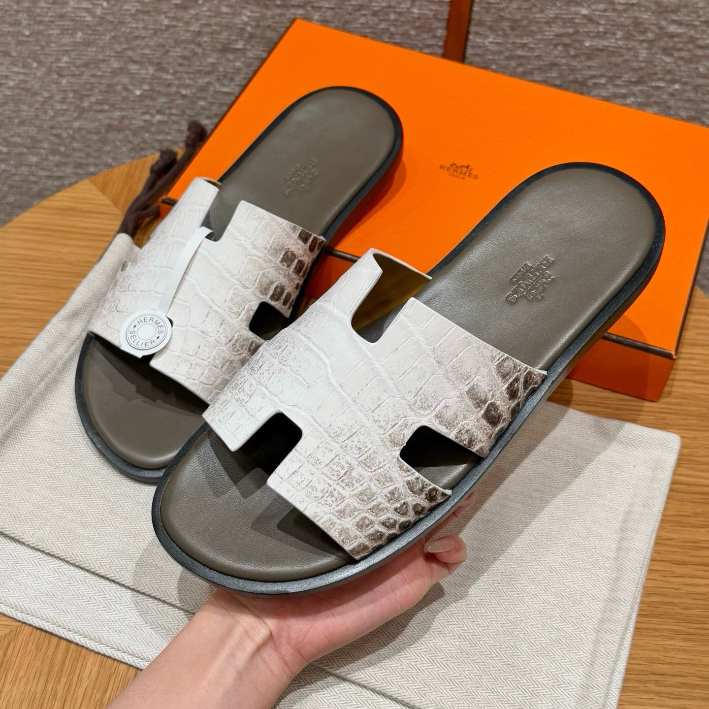 Izmir sandal alligator #2565