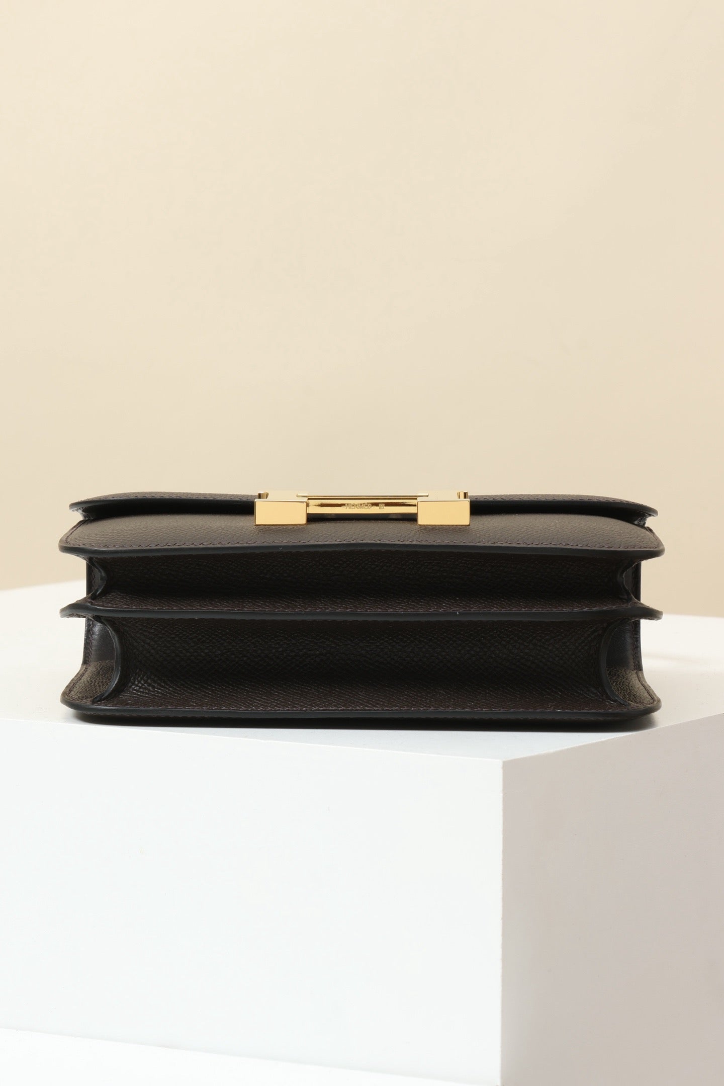 CJ19 19 cm ,  Bark Brown Epsom leather GHW #4311