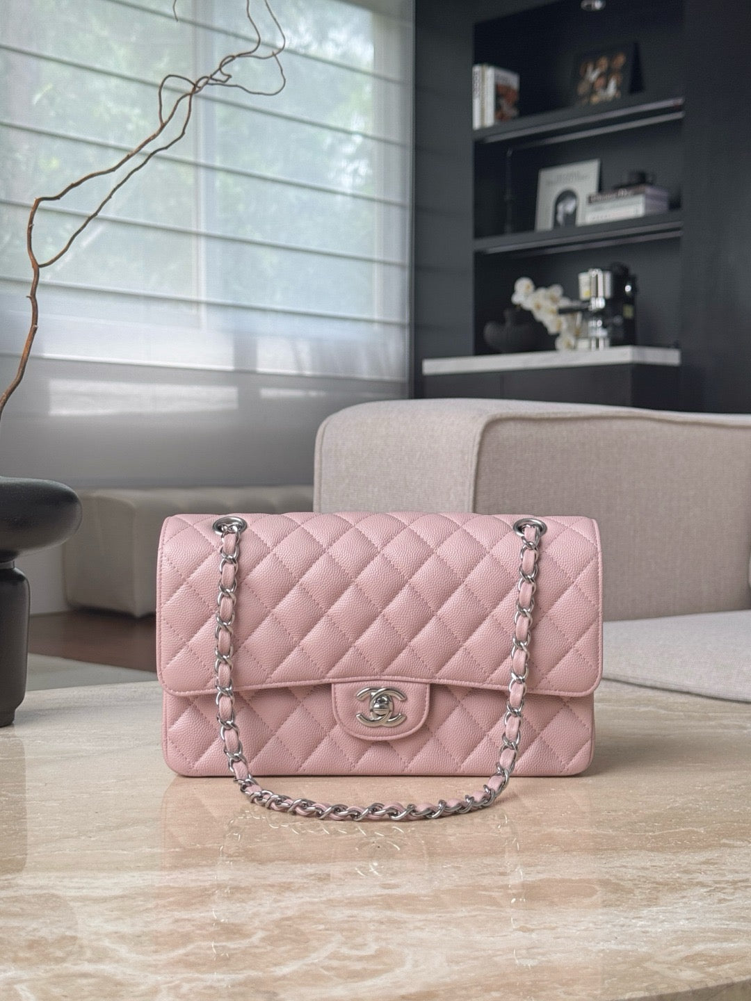 Cf25 Silver Hardware , Caviar # 4203