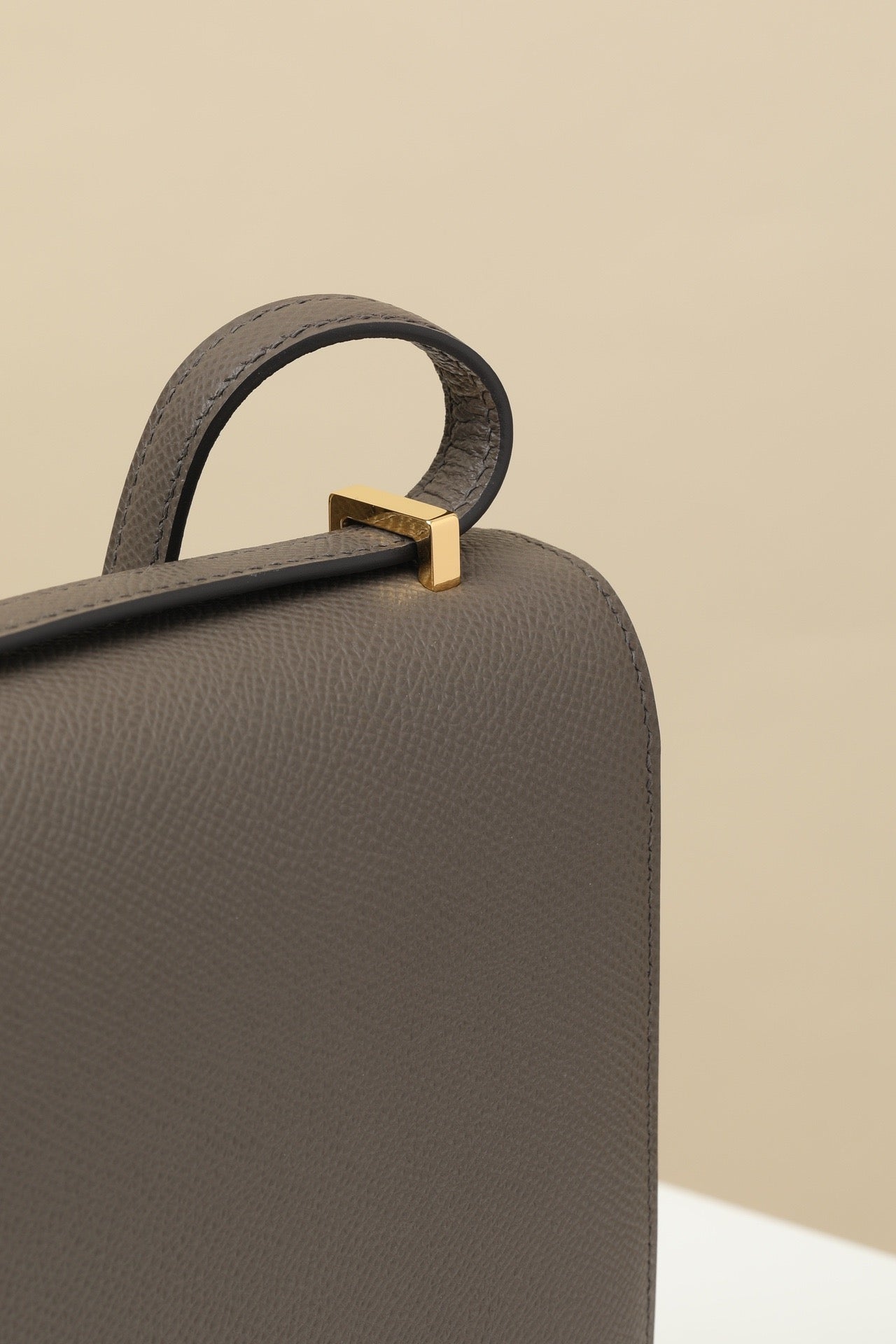 CJ19 19 cm , Pewter Grey Epsom leather GHW #4330