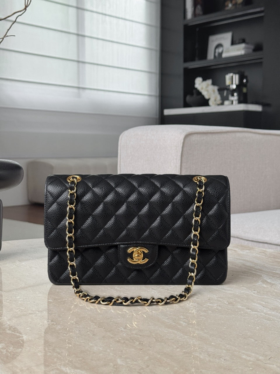 Cf25 Gold Hardware  , Caviar # 4217