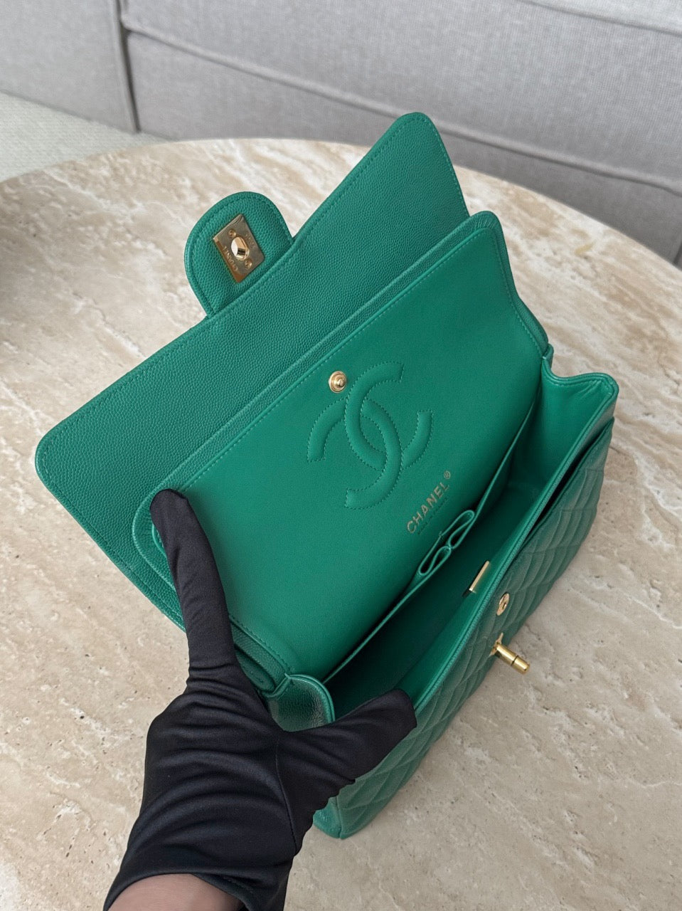 Cf25 Gold Hardware , Caviar # 4211