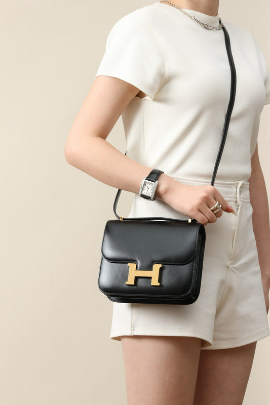 CJ19 19 cm , Box leather GHW #4286