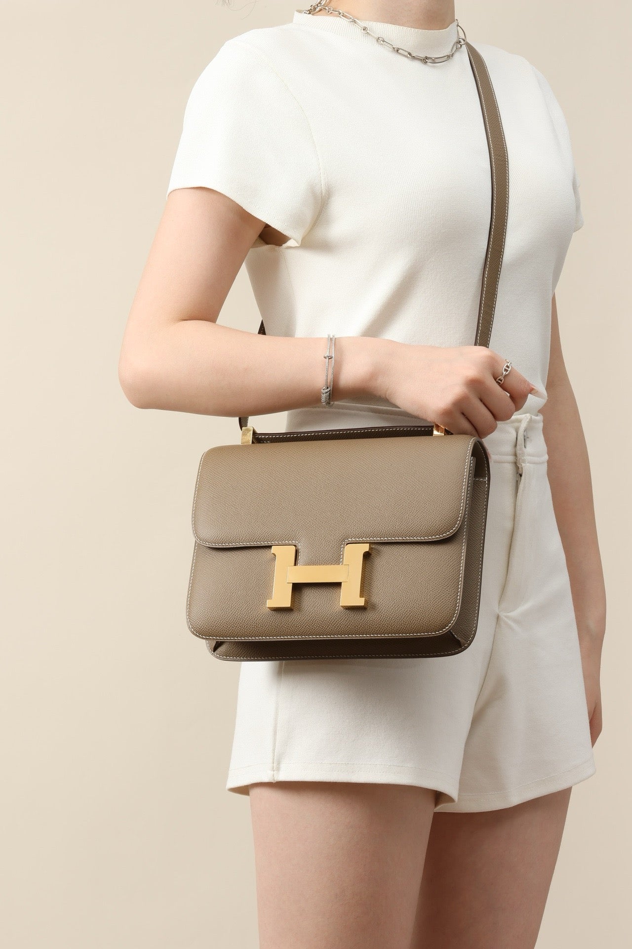 CJG 23 cm , Elephant Grey GHW #4281