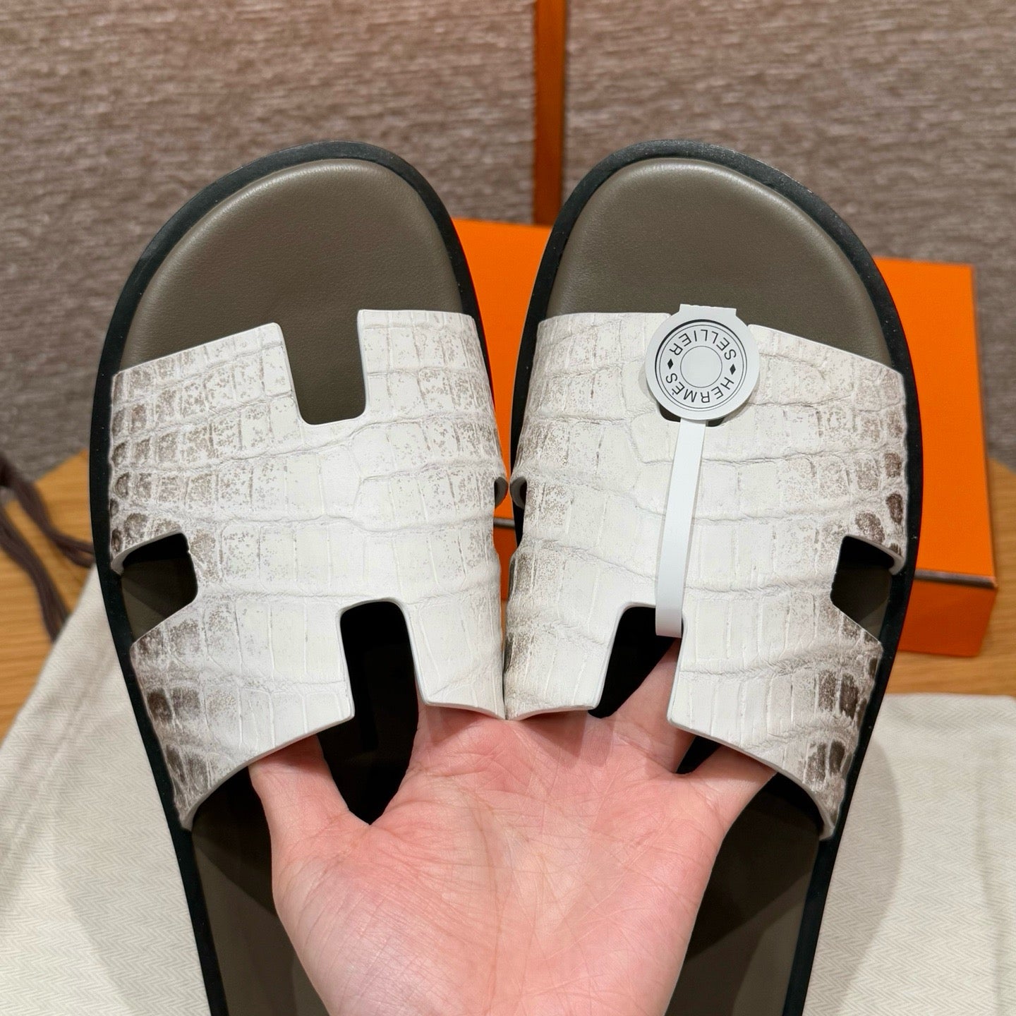 Izmir sandal alligator #2565