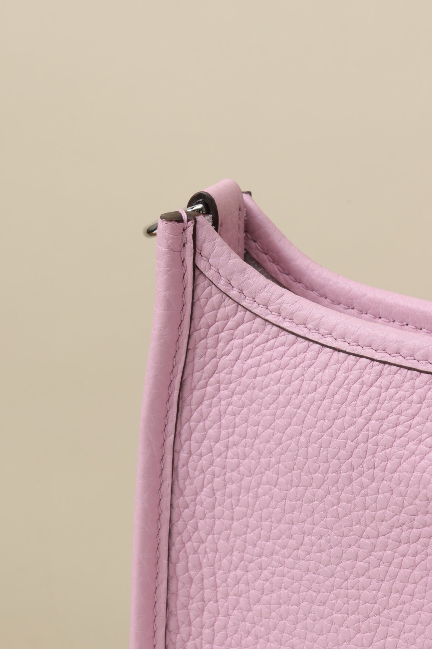 YF16 X9 Mallow Purple ,Clemence bull leather crossbody bag  , PHW #4412