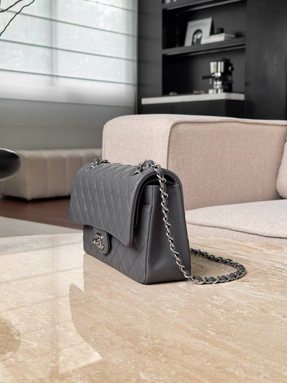 Cf25 Silver Hardware , Caviar # 4205