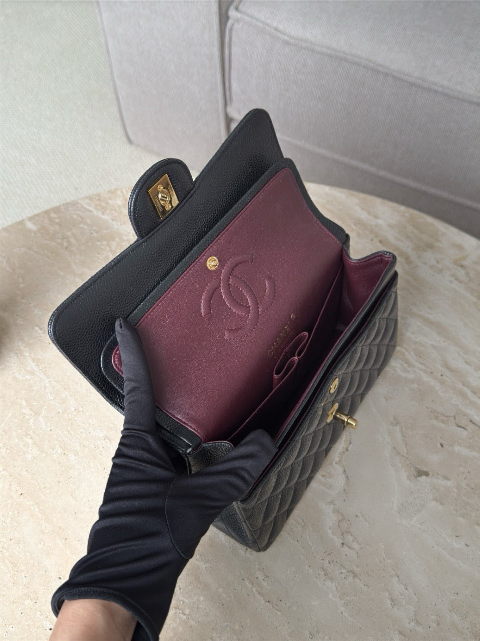 Cf23 Gold Hardware, Caviar # 4233