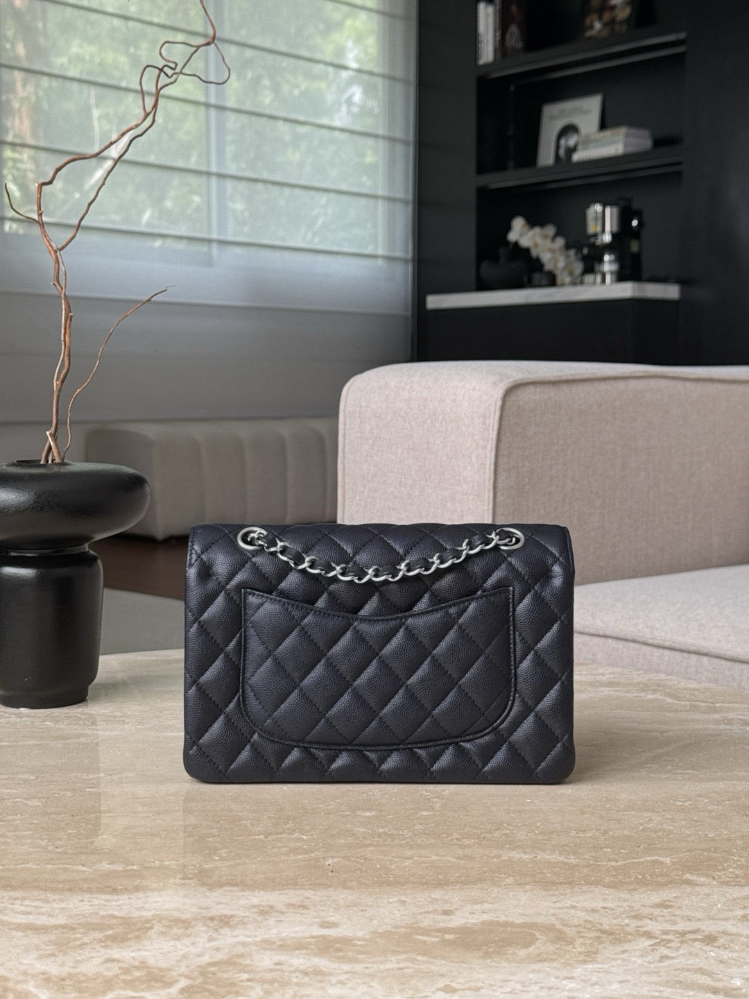 Cf23 Silver Hardware, Caviar # 4230